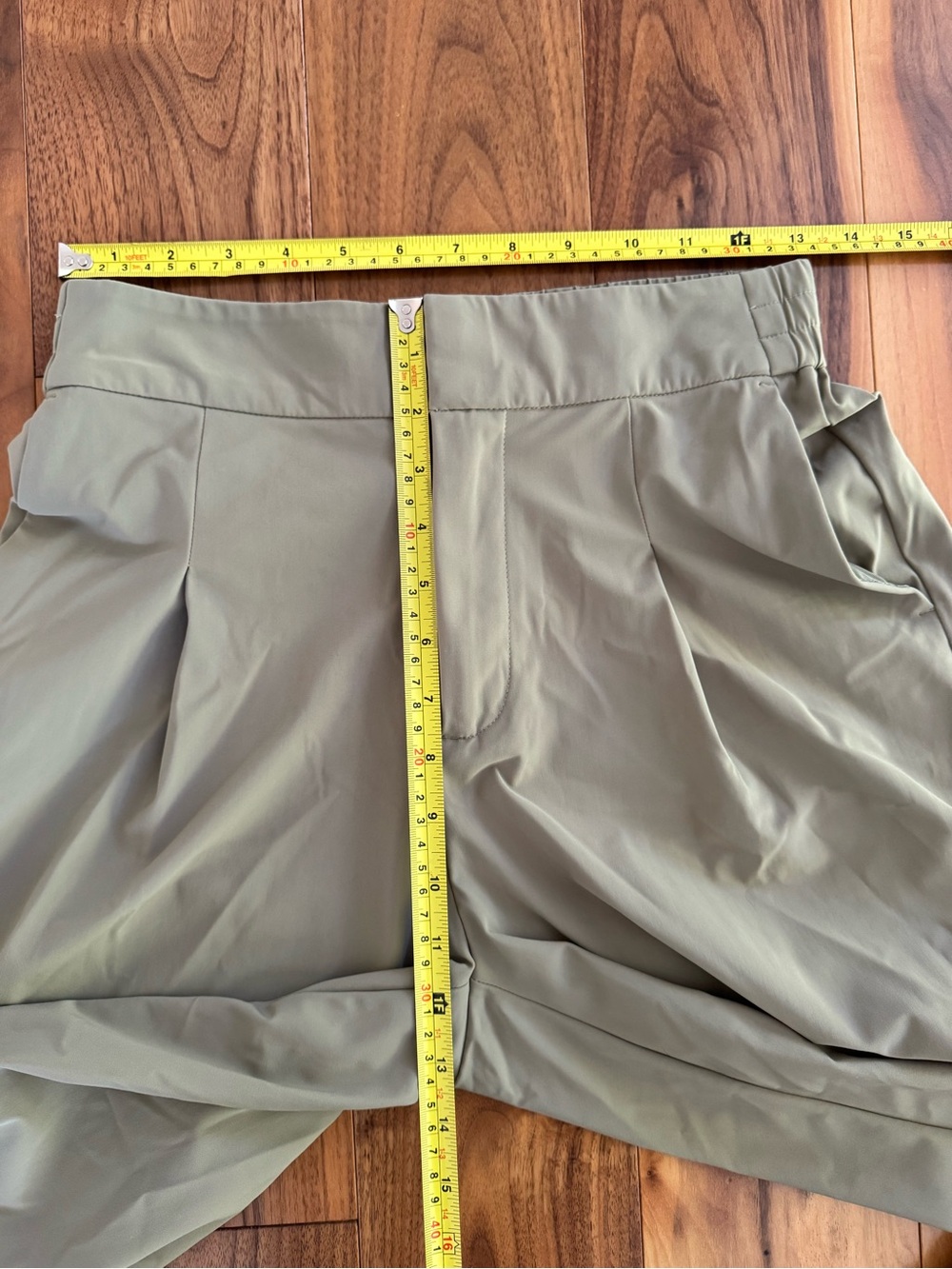 Athleta Pinnacle High Rise Trouser Sz 2 in Olive branch - Picture 15 of 16